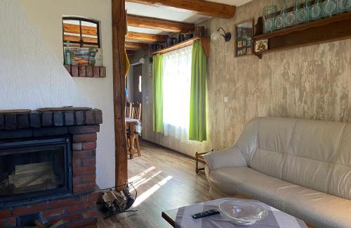 Domek nad jeziorem Bory Tucholskie las jeziora wakacje weekend Błądzim - Foto 6