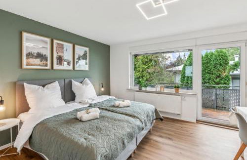 Modernes 6-Betten-Apartment mit Balkon und Parkplatz - zentrale Lage - Foto 34