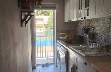 Vue magnifique sur le port appartement 80m2 piscine tennis parking climatisation - Foto 25