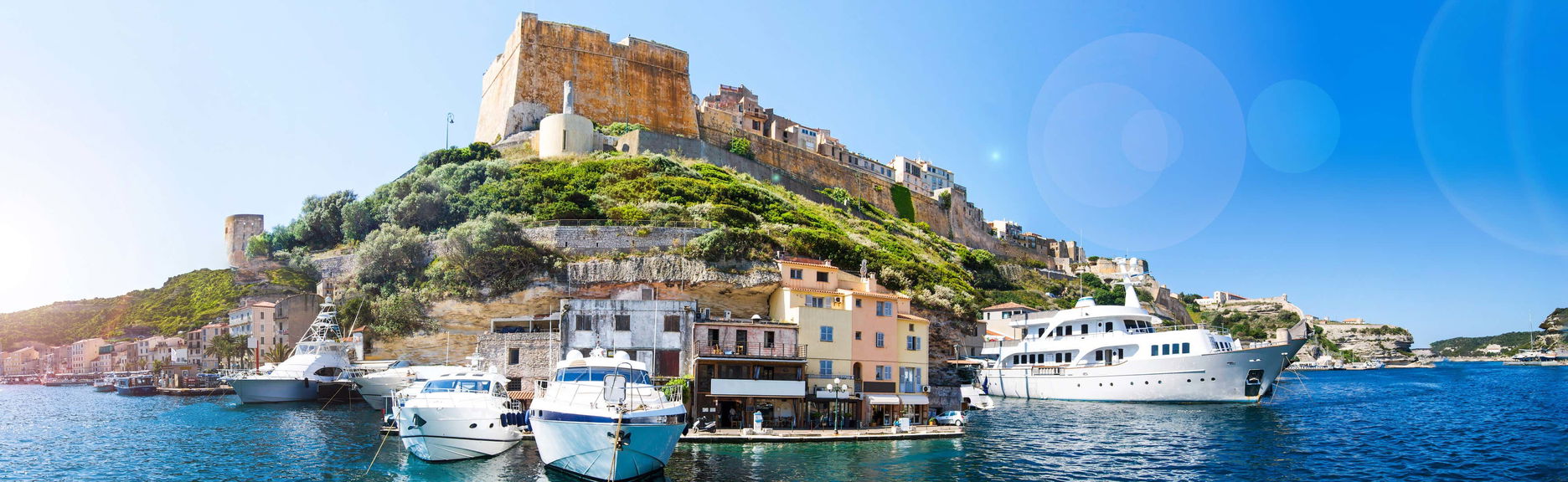 Excursión en barco a Bonifacio