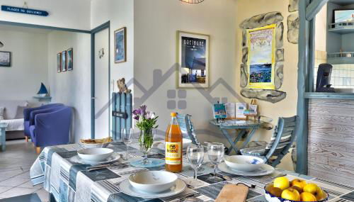 LocaLise - M3B - Souvenir du Guil - Maison de plain-pied avec jardin clos au Guilvinec - Tout à pied, plages, port, centre, commerces, marché - Wif inclus - Linge de lit inclus - Animaux bienvenus - Foto 4