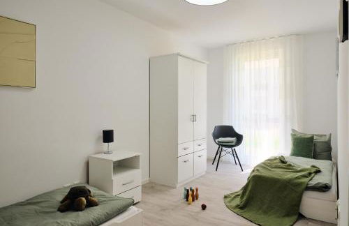 Apartment B 1 "Pine Hill Resort" Familienfreundlich mit eigenem Fahrradabteil & eingeschränktem Haffblick - Foto 1