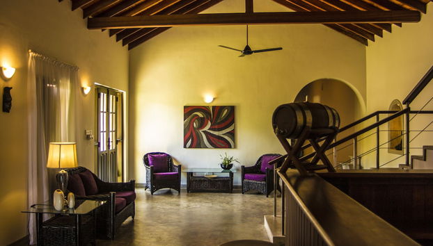 Zona de estar del vestíbulo