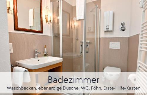 GRÄFIN MARTHA MARIA - stilvolles Apartment in der historischen Hinterburg Schlitz - mit Aufzug, Parkplatz, E-Ladestation & Garten - Fulda, Alsfeld, Bad Hersfeld 25-30 Min - Hunde willkommen - Foto 20