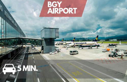 BGY Home 5 min from Airport - Garden - WiFi - Foto 10