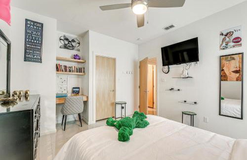 Covered Patio and Grill Colorful McAllen Home - Foto 14