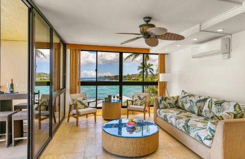 Kuhio Shores 319: Oceanfront in Poipu with A/C! - Foto 2