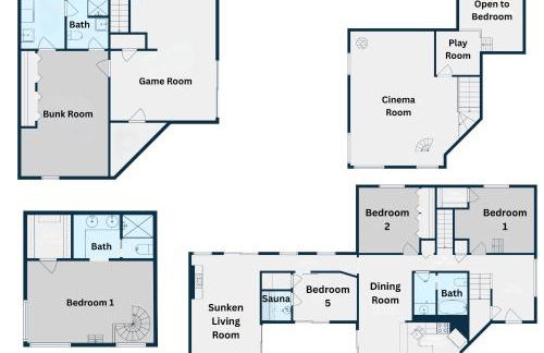 Retro Retreat with Hot Tub, Sauna & Arcade - Foto 45
