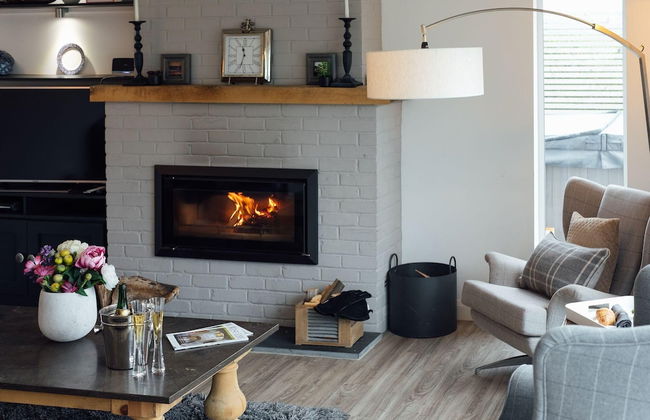 The Hawthorns - Large Luxury Cottage Hot Tub Sea Views - Foto 53