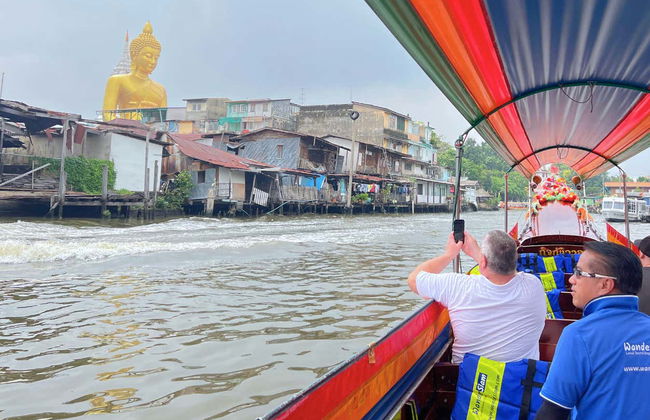 Paseo en barco por los canales de Bangkok + Big Buda - Foto 2