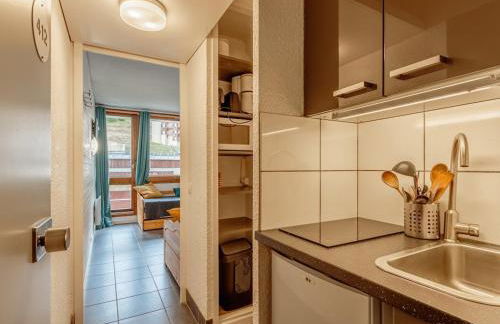 Studio confortable à Plagne Bellecôte, proche glacier - FR-1-351-111 - Foto 5