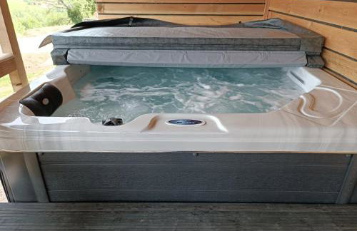 Mobil-home isolé avec jacuzzi - la Cubanière - Foto 2