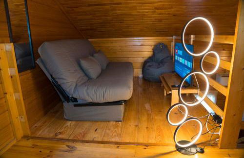 Gites de Plos chalet N1 Clim Piscine Spa Ombragé en Campagne - Foto 11