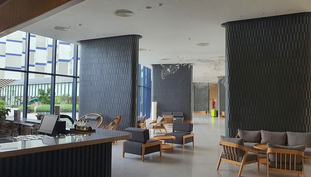 Zona de estar del vestíbulo