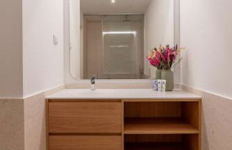 Sleek & Modern Flat w/ Private Garage by HostWise - Photo 24