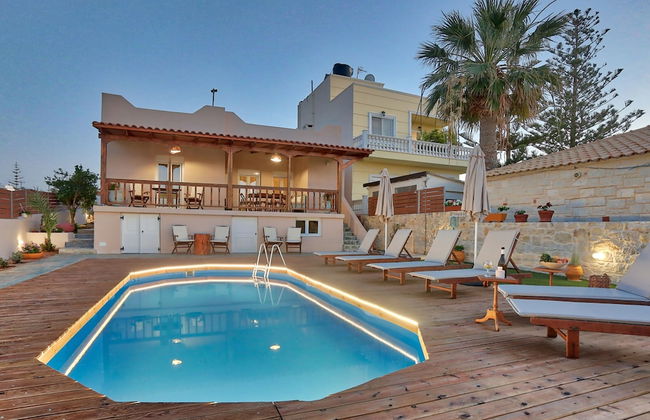 Anacosta Villa w Private Pool Cretan Seaside Gem - Foto 4