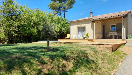 Charmante maison à Payzac avec piscine privée et Clim - Photo 2