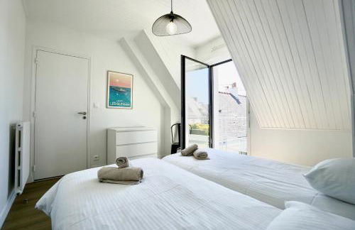 Le cottage bleu - 400 m de la mer - parking - Foto 2