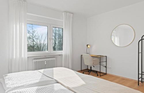 Roomfall Apartment am Kurpark mit TG & Wifi & Balkon - Foto 9