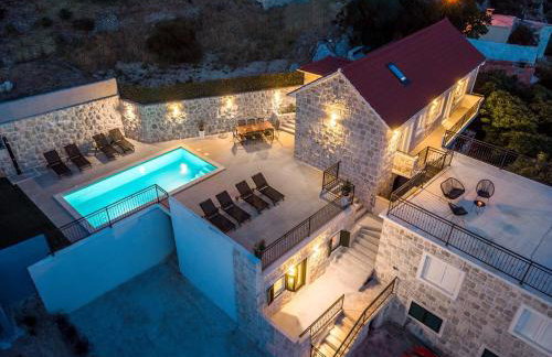Villa KING with private pool with hydromassage, 4 bedrooms, 3km from sea and town Omiš - Foto 30
