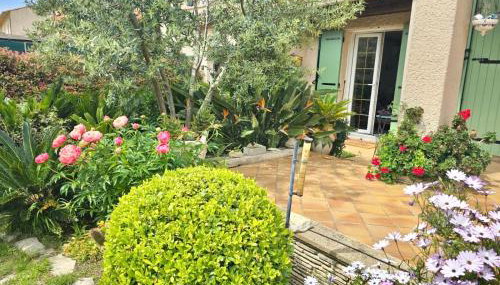 Studio Soleil - Piscine, Parking, Jardin, Calme, Wifi, 2 personnes - Foto 4