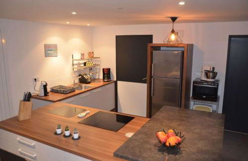 Villa en bois VUE MER avec jardin clos, WIFI, à 500m plage à l'Ile Grande en PLEUMEUR-BODOU REF-269 - Photo 3