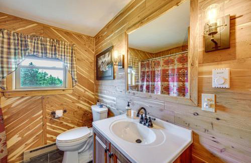 Rustic Cabin in West Danville with Deck and Fire Pit! - Foto 12