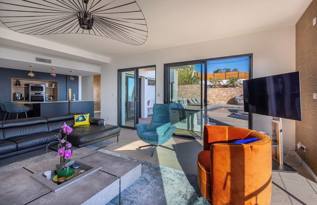 Villa Vue Mer La Californie – Face aux îles d’Or - Photo 24