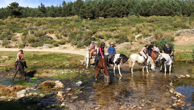 Paseo a caballo por el valle del Tiétar