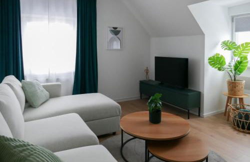 Modernes, zentrales Apartment mit Boxspringbett und Waschmaschine - Foto 3