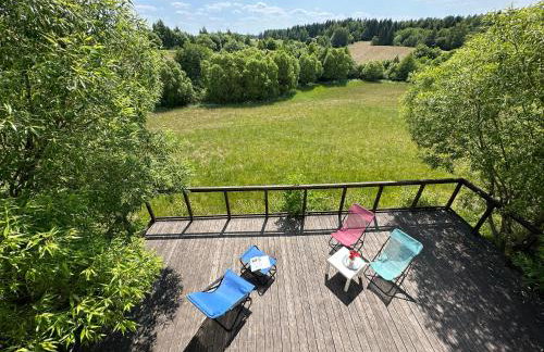 Szarejkowe Wzgórza całoroczny domek z balią na tarasie - Foto 3