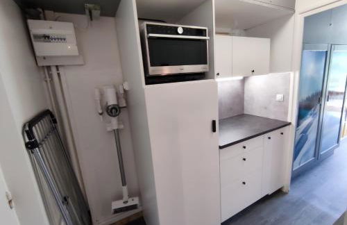 Studio 4 personnes Sud rénové - pied des pistes - Foto 12