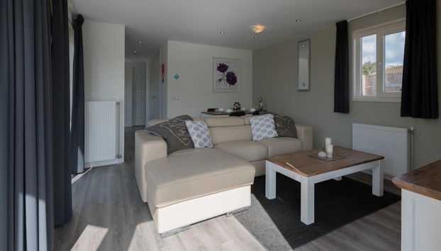 Comfortable Chalet Located in the Polder, Near Alkmaar - Foto 4, Sala de estar
