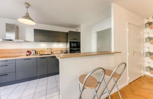 Bright & Chill - Terrasse - À 7 min Gare Massy TGV - Foto 7