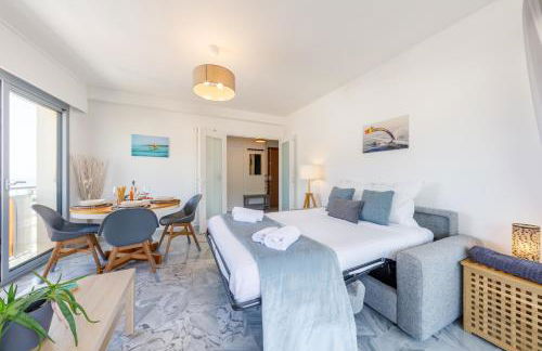 Vue Mer, Terrasse & Garage Privé, Lumineux Appartement à 2 min de la plage - Foto 8