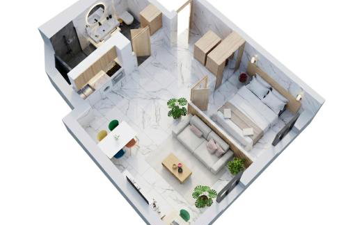 La cosy - Moderne - Pro ou couple av Enfants - Entrer autonome -Les Bonn'appartts-sur-Seine - Foto 8