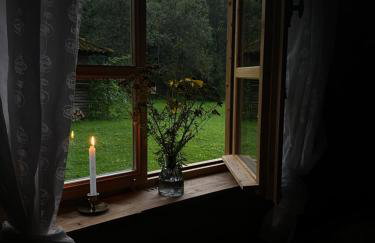 Nad Mikowym Potokiem - wydzielona część drewnianego domu z osobnym wejściem i ogrodem - Foto 19