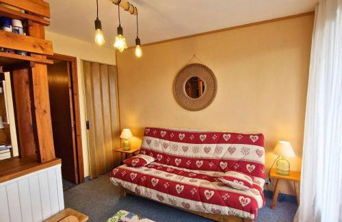Studio 4 pers, balcon sud, parking, résidence calme - FR-1-393-161 - Foto 1