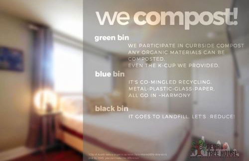 UT Moody Center Downtown Eco Pecan Tree House Free Wifi Parking Quiet Office - Foto 43