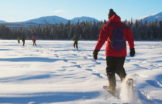 Pêche sur glace à Whitehorse + Raquettes de neige - Foto 4