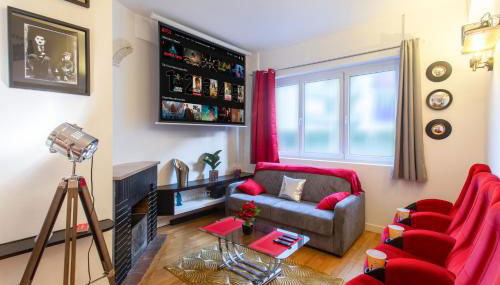 Appart Ciné Spa Amiens Cathédrale Parking Beffroi - Foto 2