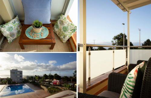 Beach apartment with terrace and pool - Foto 22