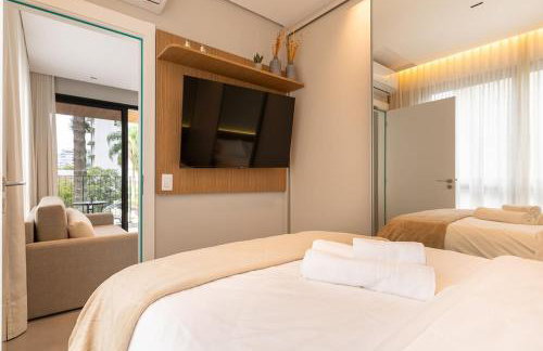 Temple 211 · Apto Novo 1Q: Piscina, Fitness e Localiz. Premium - Photo 33