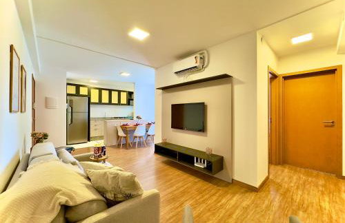 Apto em Condominio Frente Mar com Piscinas Spa Sala de Jogos Quadra de Futebol e Espaco Kids Ideal para Familias - Photo 63