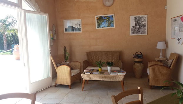 Sitzecke in der Lobby