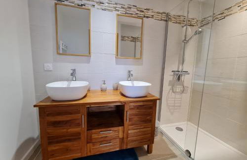 REF 047 - Bel appartement moderne pour six personnes avec vue mer plage à pied KERJOUANNO ARZON - Foto 9