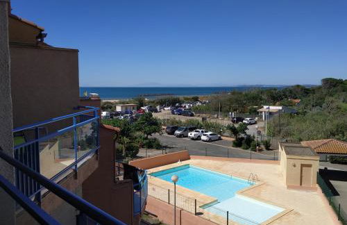 Appartement, vue sur mer, accés direct plage, piscine - Foto 1