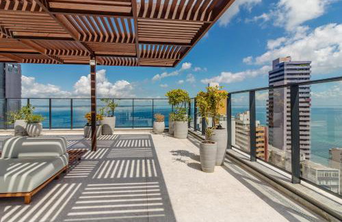 Apto de Luxo no Corredor da Vitoria com Piscina Academia Varanda Vista Mar Garagem - Foto 21