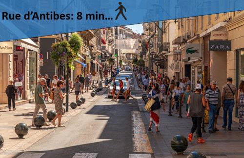 Cannes centre, super cosy apartment near everything - Foto 17