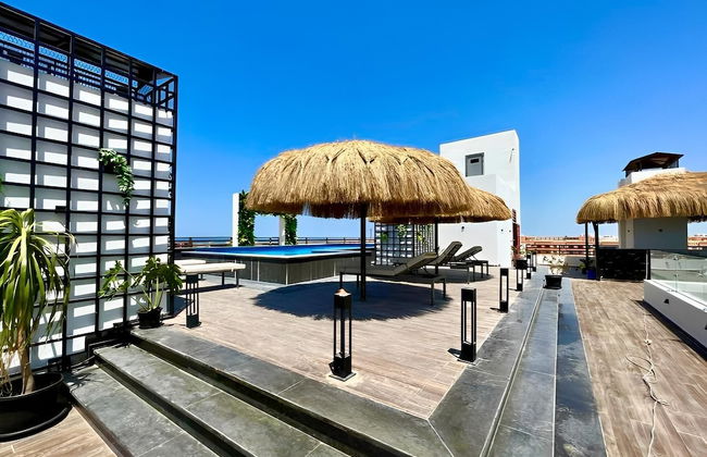 Bali Themed Luxury Spacious 3 Bed Balcony Pool Gym - Foto 42